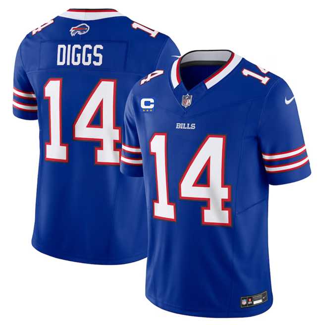 Men & Women & Youth Buffalo Bills #14 Stefon Diggs Blue 2023 F.U.S.E. With 4-Star C Patch Vapor Untouchable Limited Football Stitched Jersey->buffalo bills->NFL Jersey